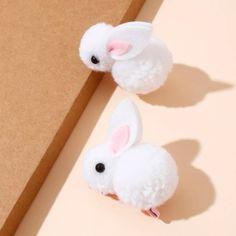 This Unique Pair Is A Wonderful Addition To Your Wardrobe And Your Style; Sure To Get Lots Of Compliments! Gsun1s50u000gmg-3 Gsunna50a00j3h2-3 Gsunuj50t000b31-4 Great For Easter Or Anytime! White Bunnies, Alligator Hair Clip, Horn Headband, Rabbit Decor, Cartoon Rabbit, Toilet Paper Roll Crafts, Clip Hairstyles, Hair Accessories Clips, Rabbit Cartoon