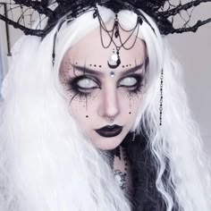 Makeup Karakter, Drag Make-up, Halloween Contacts, Halloween Makeup Inspiration