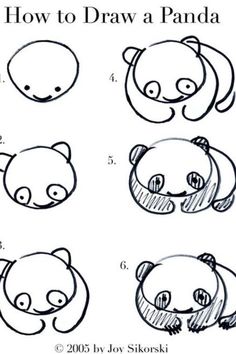 how to draw a panda step by step drawing instructions for kids and adults with pictures