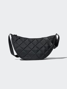 Round Mini Shoulder Bag | Quilted | UNIQLO US Uniqlo Bag, Marimekko Uniqlo, Round Shoulder Bag, Uv Protection Clothing, Parka Vest, Tank Top Camisole, Jumpsuit Shorts Rompers, Mini Shoulder Bag, Styling Ideas