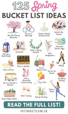 Grab this big list of Spring bucket list ideas. Perfect for families, friends, adults, kids - everyone! So many fun things to do this spring season - indoor and outdoor spring activities everyone will love. Outdoor Spring Activities, Spring Family Activities, Spring Kids, Friend Activities