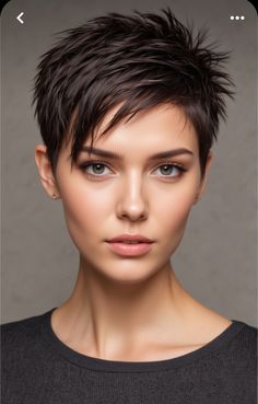 Short Haircuts Thick Straight Hair, Pixie Haircut For Brunettes, Fall 2024 Hair Trends Short, Boyish Pixie Haircut, Pixie Haircut 2024 Trends Women, Short Hairstyle Women 2024 Trends, Very Short Hair Color Ideas, Woman Short Hairstyles, Modern Pixie Haircut Over 50