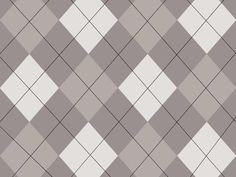 a gray and white checkered wallpaper pattern with diagonal squares on the bottom half