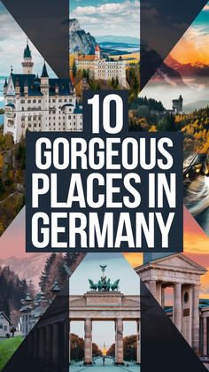 the cover of 10 gorgeous places in germany