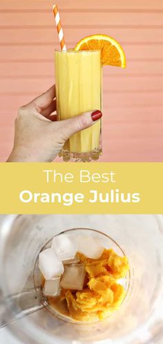 Orange Julius Recipe - A Beautiful Mess Orange Julius Recipe, Orange Juice Smoothie, Citrus Smoothie, Orange Julius, Homemade Soda, Drink Recipes Nonalcoholic, Refreshing Drinks Recipes, Healthy Drinks Smoothies, A Beautiful Mess