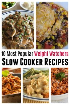 10 most popular weight watchers slow cooker recipes