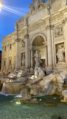 Roman Architecture, European History, Water Fountain, Rome, Vision Board, Italy, Collage, Travel, Pins