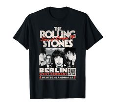 the rolling stones concert t - shirt with an image of their band members on it