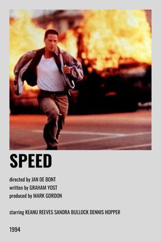 an advertisement for the movie speed