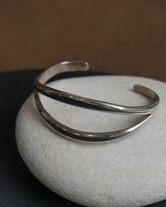 Silver Cuff Bracelet – Front General Store Sterling Silver Jewelry With Polished Finish And Double Band, Sterling Silver Double Band Jewelry With Polished Finish, Double Band Sterling Silver Jewelry With Polished Finish, Modern Oxidized Cuff Bracelet Bangle, Silver Open Cuff Bracelet With Polished Finish, Timeless Silver Cuff Bangle, Timeless Silver Bangle Cuff Bracelet, Modern Oxidized Finish Cuff Bracelet Bangle, Modern Oxidized Finish Cuff Bangle Bracelet