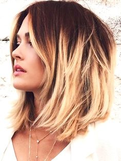 Dirty Blonde Hair, Brown Hair With Blonde Highlights, Long Bob Haircuts, Hair Color Auburn, Hair Color Techniques, Hair Crush, Ombre Hair, Bob Hairstyles