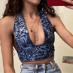 Corset Summer, Vest Corset, Look 80s, Backless Halter Top, Mode Hippie, Diy Vetement, Beach Clothes, Estilo Hippie, Mode Inspo