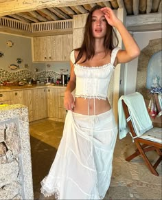 White Lace Corset, Mode Hippie, Hozier, Mode Inspiration, Dream Clothes, Outfits Aesthetic, A Kitchen