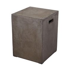 a cement box is shown on a white background