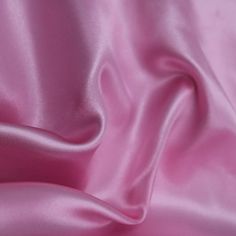 the pink fabric is very soft and shiny