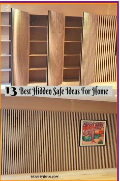 the best hidden safe spaces for homeowners to keep their belongings tidy and organized