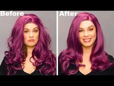 Ways To Style A Wig Hairstyles, How To Style Cheap Wigs, How To Style Synthetic Wigs Curls, Synthetic Wig Styling, Cheap Wig, Style Synthetic Wig, How To Style A Wig Hairstyles, Synthetic Wigs Hacks, Styling Synthetic Wigs