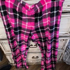 Secret Treasures Brand New Pajama Plaid Pants Cute Size 2x Pink And Black Pants, Plaid Pj Pants, Pants Cute, Pj Pants, Plaid Pants, Black Plaid, Pink And Black, Women's Intimates, New Color