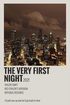 Night Polaroid, The Very First Night, Movie Character Posters