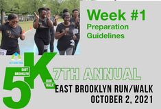 the 5th annual east brooklyn run / walk 5k is on oct 2, 2021