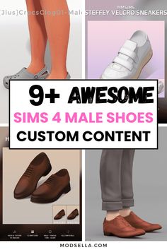 Sims 4 Male Shoes CC Best Sims, Cc Finds, Maxis Match, Sims 4, Shoes Mens, 10 Things