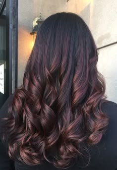 Balayage Burgundy, Burgundy Balayage, Rambut Brunette, Signature Styles, Dye Ideas, Winter Hair Color