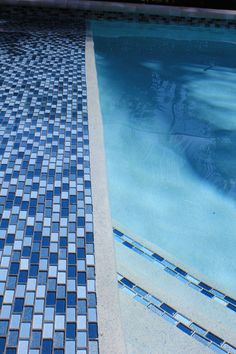 Ocean | Orion | NPT Pool Tile Npt Pool Tile, Luxury Pools, Backyard Pool Landscaping, Tile Inspiration, Pool Time, House Tiles