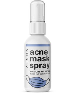 MASK'NE or Mask Induced Acne is a real issue, especially for teens and anyone who is active while wearing their face mask. WHY IT WORKS: Tea Tree Oil has powerful anti-bacterial + anti-inflammatory properties. Lavender calms irritated skin + reduces redness. TO USE: Spritz 1-2 times inside your mask. Allow mask to dry for a minute Wear your mask Reapply as needed throughout the day *Not supposed to replace washing. Anti Acne Face Mask, Mask Spray, Egg White Face Mask, Acne Mask, Acne Face Mask, Acne Face, Face Spray, White Face Mask, Study Techniques