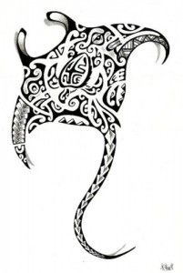 an intricately designed elephant head is shown in this tattoo art drawing by artist person