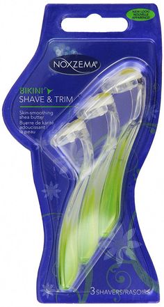 Amazon.com: Noxzema Bikini Shavers and Trim : Beauty & Personal Care Personal Care, Trim, Beauty