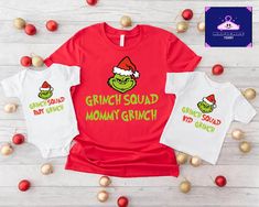 Custom Grinch Squad Shirt,Personalized Christmas Family Matching Shirt,Xmas Grinch Group Tee,Grinchmas Party Shirt,Christmas Grinch Gift,Grinchmas Shirt ----- How To Order ----- 1-) Please, check and review all the photos. 2-) Choose your t-shirt size and color. *Different styles of shirts may have different shades of same color choice due to different manufacturer brands. *For this reason, we recommend you to match shirts from the same styles if you want precisely matching colors (ex. Unisex, V-necks, Toddler, etc.). 3-) Click add to cart. You can go back to add more shirts. 4-)Click "Proceed to check out". 5-)When you check out, you can add a note to seller for any request. ----- Unisex Shirts ----- * Unisex t shirt fits like a well-loved favorite, featuring a crew neck, short sleeves an Family Matching Red Christmas Shirt, Red Family Matching Christmas Shirt, Grinchmas Party, Xmas Grinch, Grinch Shirts, Christmas Grinch, Christmas Crewneck, Squad Shirt, Family Christmas Pajamas