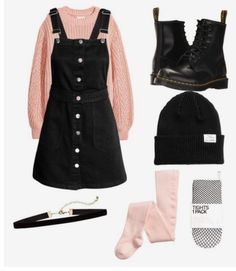 Pastel Goth Outfits, Goth Outfit, Tween Outfits, Teenager Outfits, Goth Outfits, 가을 패션, Kawaii Clothes, Teenage Fashion Outfits, Edgy Outfits