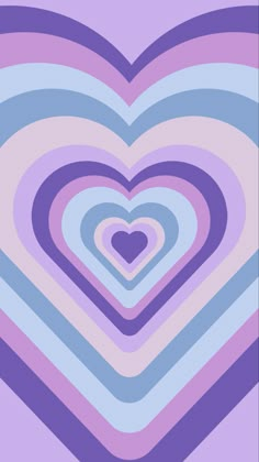 an image of a heart shaped pattern in pastel colors on a purple and blue background