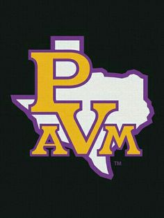 the minnesota state logo is shown on a black background with purple and yellow letters that read p