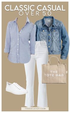 Classic Outfits For Women, Spring Wardrobe Essentials, Stylish Outfits For Women Over 50, Classic Style Outfits, Classic Casual, Spring Wardrobe, Fashion Over 50, Classic Outfits, 50 Fashion