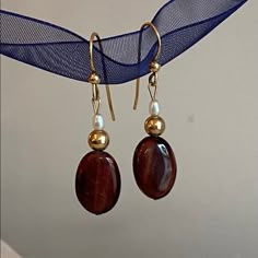 Brown Is The New Black, Especially The Rich Brown Of These Tiger’s Eye Earrings. Sweet Seed Pearls Add A Beautiful Touch. Gold Tiger, Gold Tiger Eye, Tiger Eye Earrings, Brown Jewelry, Eye Earrings, Seed Pearl, Tiger Eye, Brown Gold, Jewelry Accessories