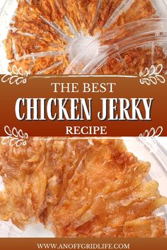 the best chicken jerry recipe is here