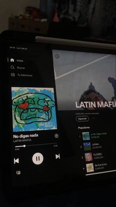 Captura de pantalla 
Spotify 
Latin mafia
No digas nada Musica Spotify, Iphone Wallpaper Themes, Latin Music, Driving Pictures, Selfie Ideas Instagram