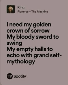 Dnd Poems, Durge Aesthetic, Eowyn Aesthetic, Florence Welch, Golden Crown, Florence The Machines, Writing Inspiration, Writing Prompts, Mood Boards