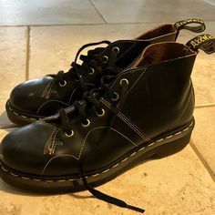 Like New - Never Used Monkey Boots, Shoes Dr Martens, Dr Martens Black, Dr Martens Shoes, Martens Shoes, Doc Martens, Fall Winter Outfits, Winter Outfit, Dr. Martens