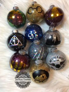 harry potter christmas ornament collection