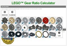 an image of gears and gear calculator