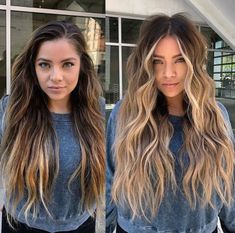 Wigs Black, Long Shag Haircut, Blonde Wigs, Real Hair Wigs, Ombre Blonde, Frontal Hairstyles, Blonde Hair With Highlights