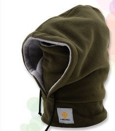 HERC Men and Womens Multi Winter Neck Warmer Face Mask Fleece Hood Snood Scarf  #HERC Green Hoodie For Outdoor Winter Activities, Green Winter Hoodie For Outdoor, Casual Balaclava With Fleece Lining For Winter, Casual Winter Balaclava With Fleece Lining, Hooded Balaclava With Fleece Lining For Outdoor Activities, Hooded Balaclava With Fleece Lining For Outdoor, Outdoor Hooded Balaclava With Fleece Lining, Casual Balaclava With Fleece Lining For Outdoor Activities, Casual Balaclava With Fleece Lining For Cold Weather