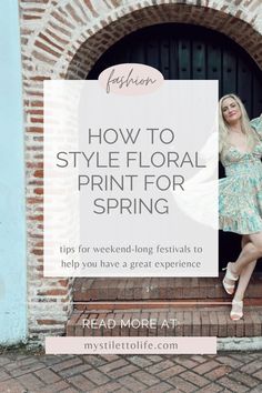 Nothing says the spring season better than floral print. That's why today My Stiletto Life is sharing her tips and tricks on how to style floral print dresses this spring. Follow for more elevated outfit ideas, shopping guides, and chic casual outfit ideas.