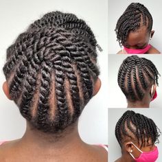 Twisted Braid Hairstyles, Braids Protective Styles, Braid Hairstyles Ideas, Easy Natural Hairstyles, Twisted Braid, Two Strand Twists