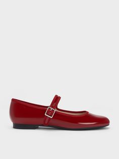 Featuring a glossy patent red finish, these buckled Mary Janes will inject colour and fun into your everyday ensembles. From the familiar feminine silhouette to the comfortable adjustable front straps, these stylish shoes have all the makings of a classic you'll want to wear on repeat. Style them with a little black dress, a statement microbag and a red lip for top marks. Grad Outfit Ideas, Clueless Style, Red Mary Jane Shoes, Classy Bags, Dynasty Outfits, Romantic Coquette, Glam Shoes, Eyewear Chain, Outfit Links