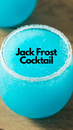 Jack Frost Cocktail Jack Frost Margarita, Jack Frost Mimosas, Hanukkah Cocktails, Easy Christmas Cocktails Recipes, Jack Frost Drink, Chanukah Cocktails, Jack Frost Cocktail, Winter Vodka Cocktails, Blue Curacao Drinks