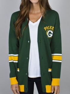 green bay packers intarsia cardigan by junk food clothing $48 Batman T Shirt, Nfl Green Bay, Slipper Socks, Green Bay Packers