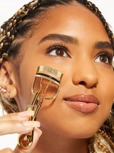 Gift an instant lash lift effect with this limited-edition, collectible gold lash curler paired with fake awake & a volumizing mascara! Makeup Gift Set, Lipstick Liner, Skincare Sale, Volumizing Mascara, Lash Curler, Makeup Gift Sets, Highlighter Brush, Too Faced Concealer, Gloss Lipstick